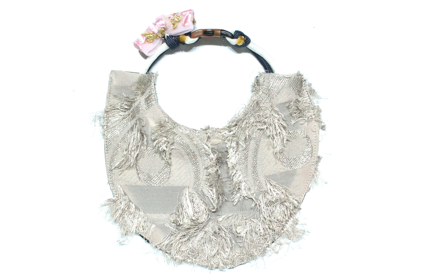 Cora Babette Sha〈Cat motif bib collar, 3-way〉