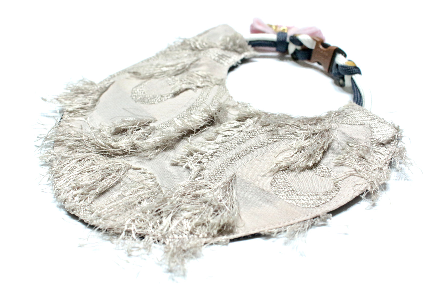 Cora Babette Sha〈Cat motif bib collar, 3-way〉