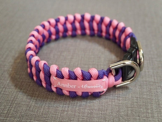 縞模様の首輪/2色