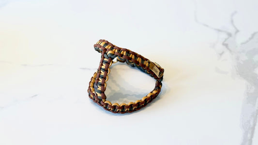 平編みハーネス/3色