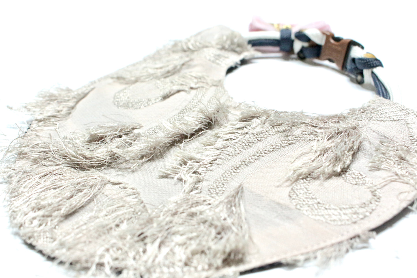 Cora Babette Sha〈Cat motif bib collar, 3-way〉