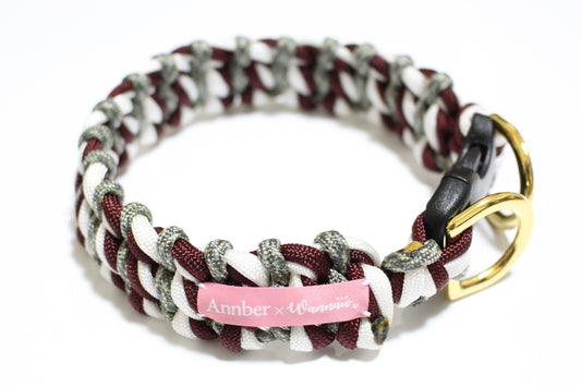 縞模様の首輪/3色