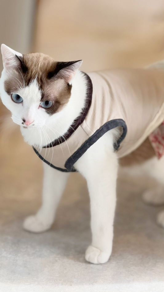 【NEW】2way犬ネコ洋服 リバーシブル