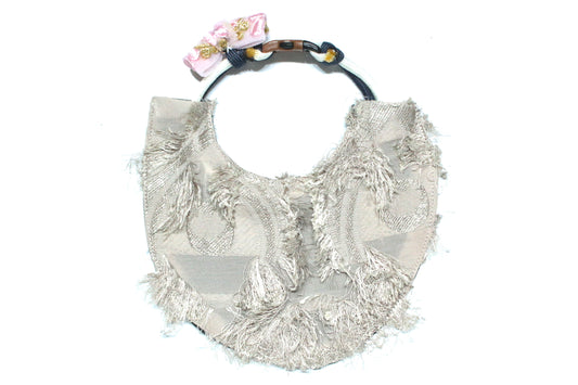 Cora Babette Sha〈Cat motif bib collar, 3-way〉